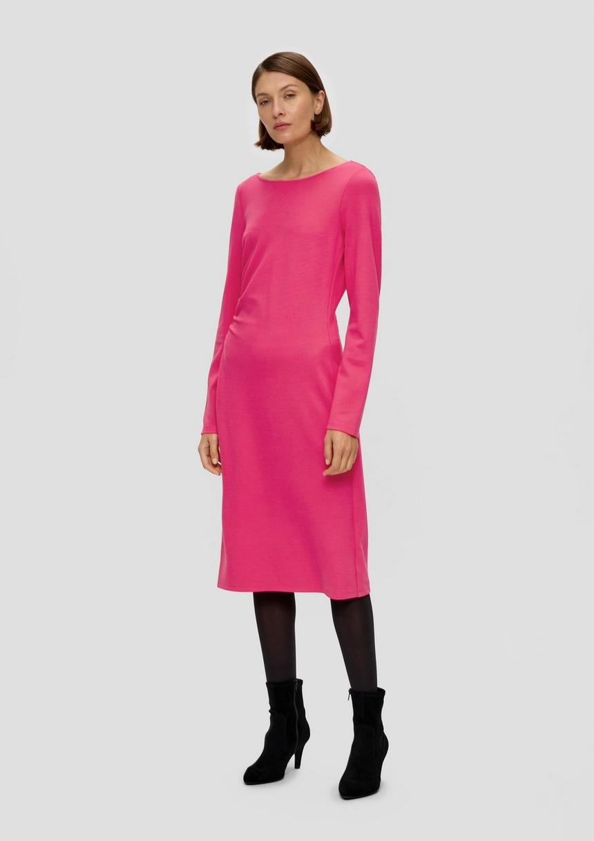 S.Oliver Jerseykleid Aus Viskosemix