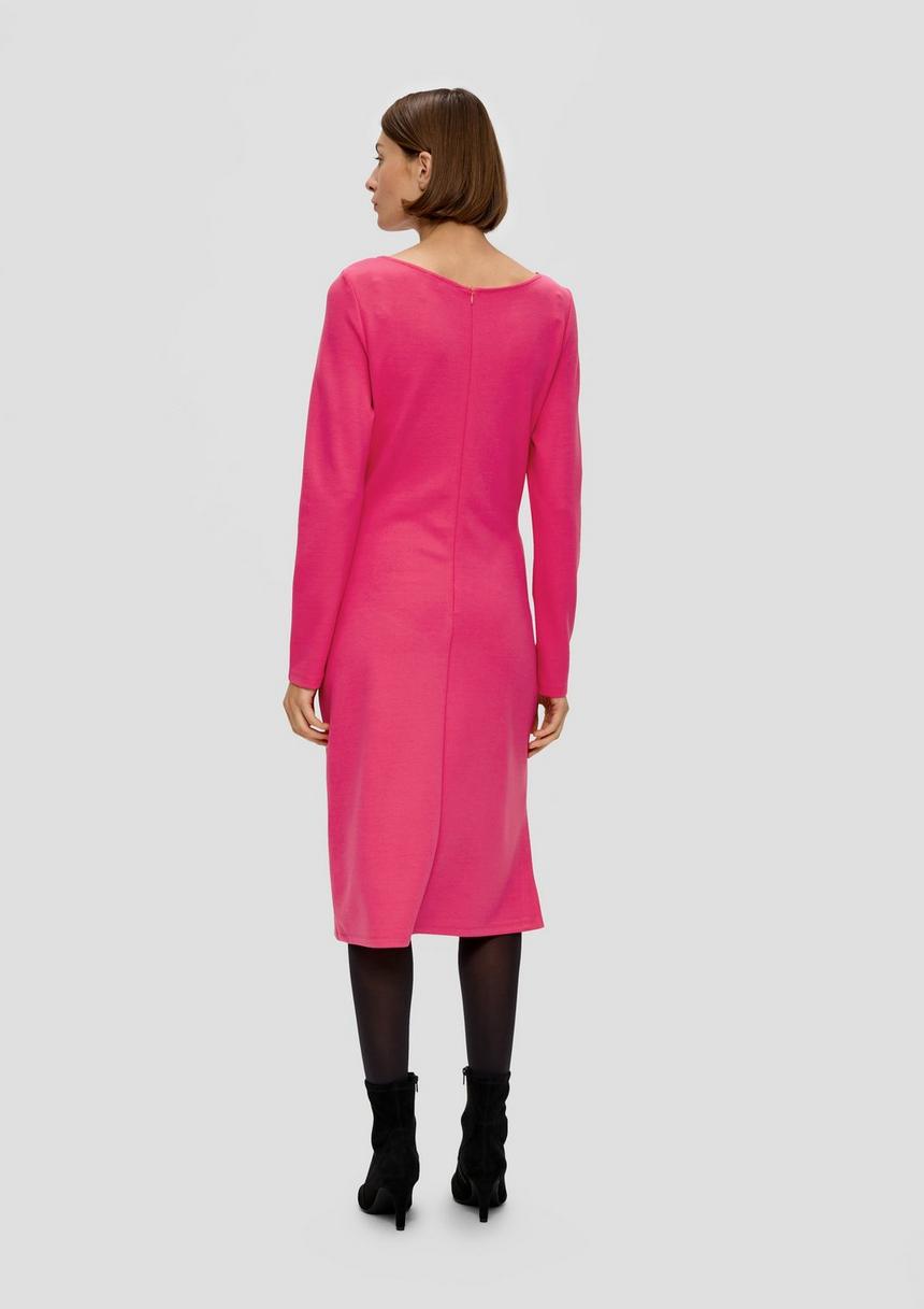 S.Oliver Jerseykleid Aus Viskosemix