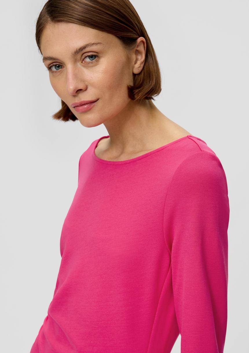 S.Oliver Jerseykleid Aus Viskosemix