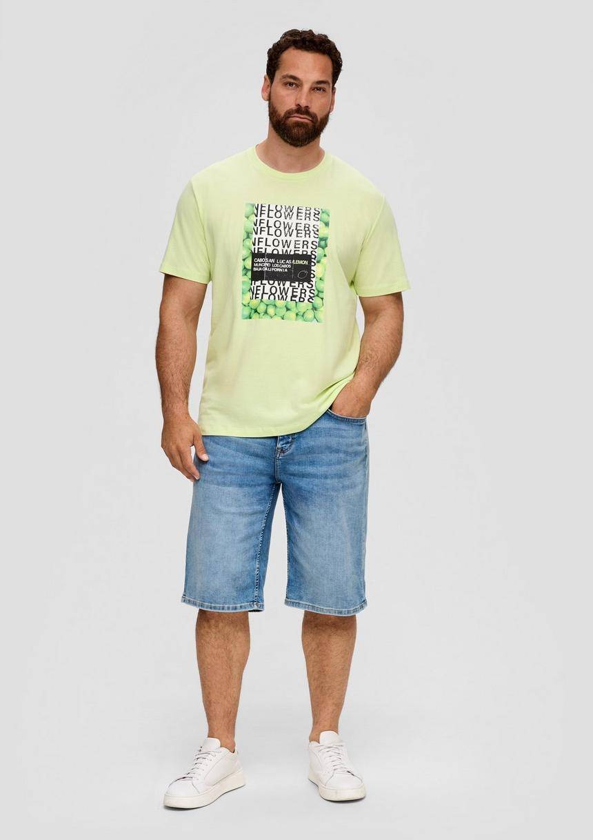 S.Oliver Jerseyshirt Mit Artwork