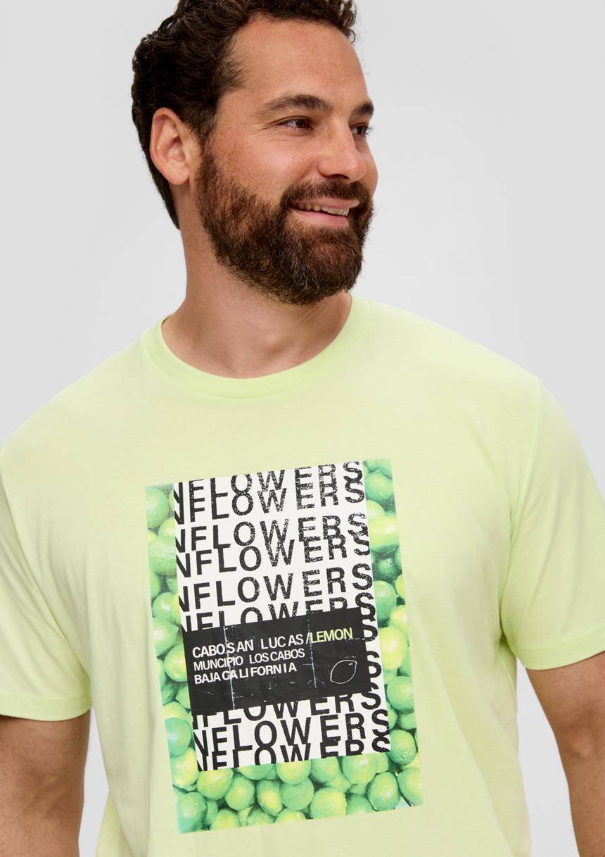 S.Oliver Jerseyshirt Mit Artwork