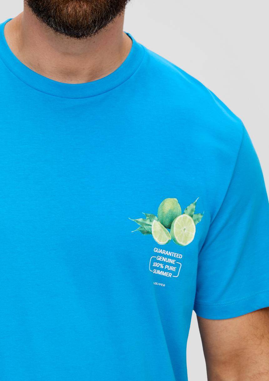 S.Oliver Jerseyshirt Mit Artwork