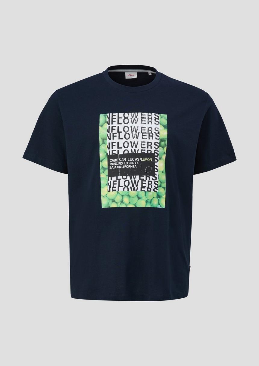 S.Oliver Jerseyshirt Mit Artwork