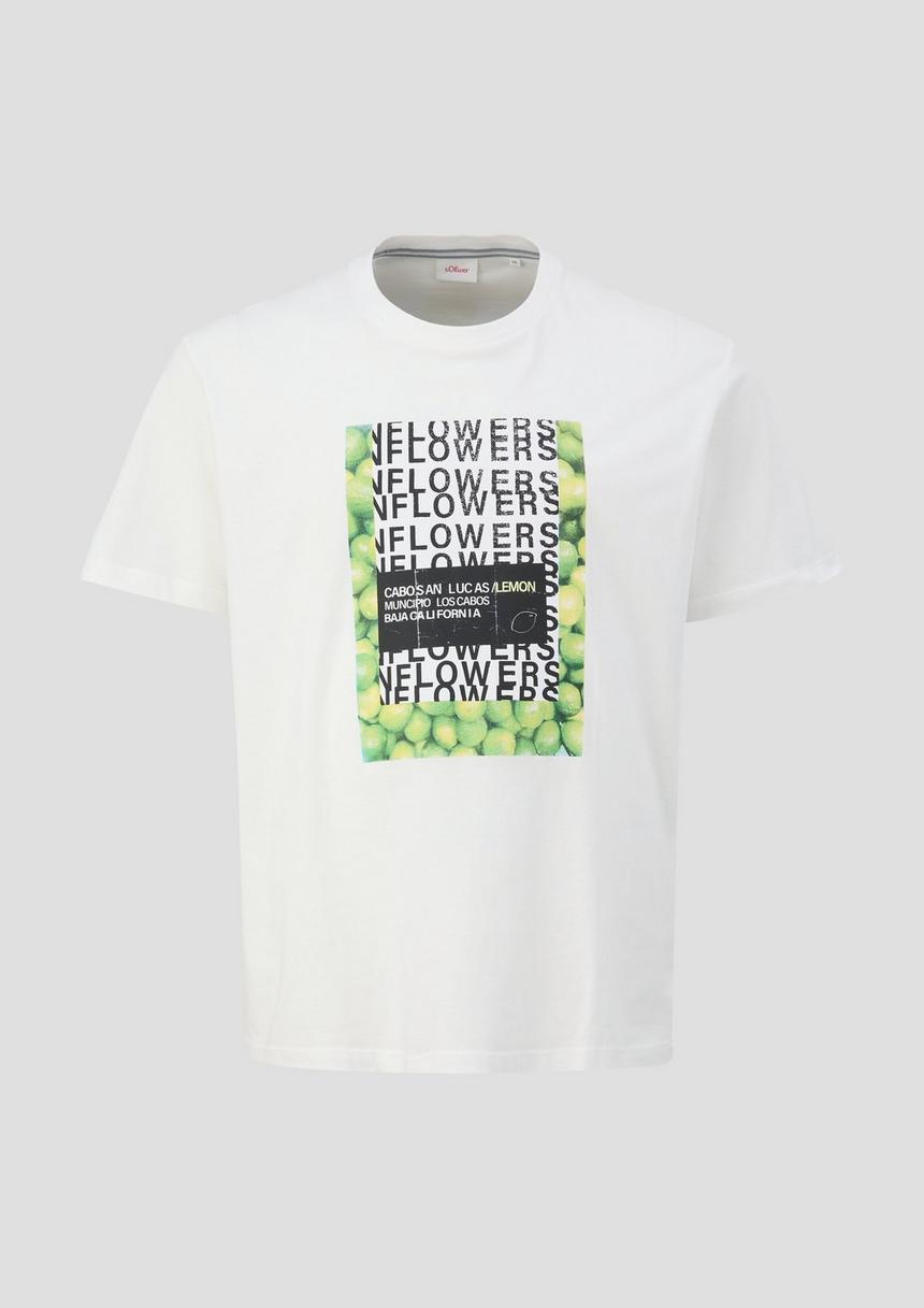 S.Oliver Jerseyshirt Mit Artwork