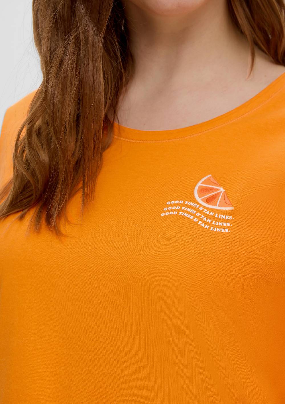 S.Oliver Jerseyshirt Mit Printdetail