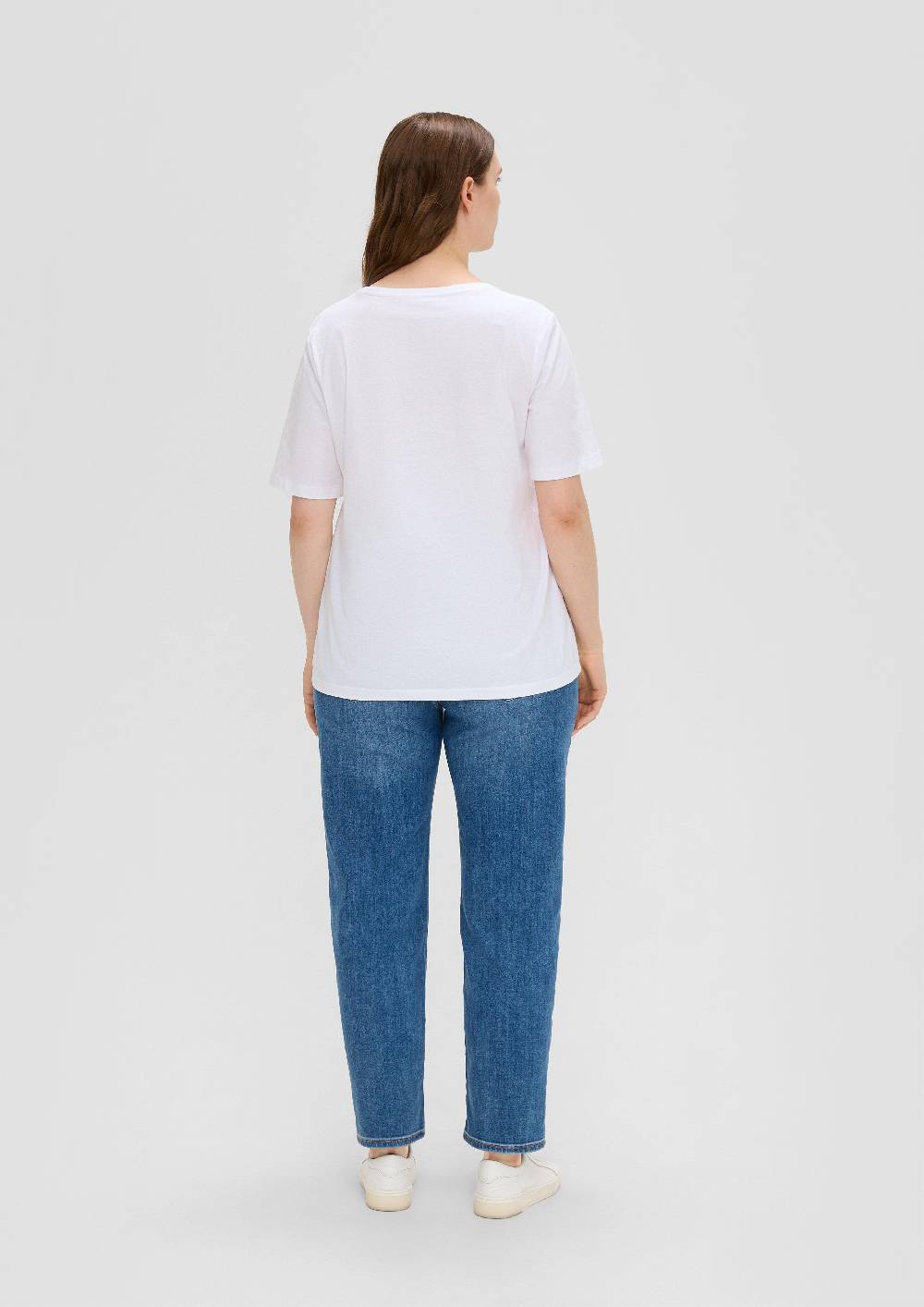 S.Oliver Jerseyshirt Mit Printdetail