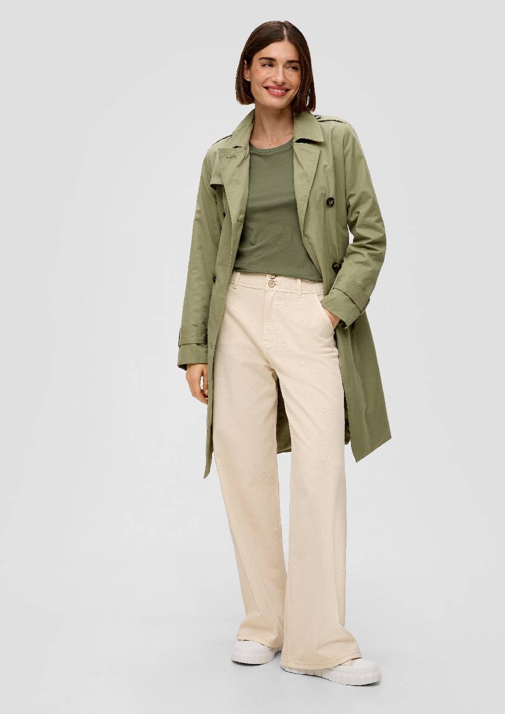 S.Oliver Jerseyshirt Mit Rundhalsausschnitt