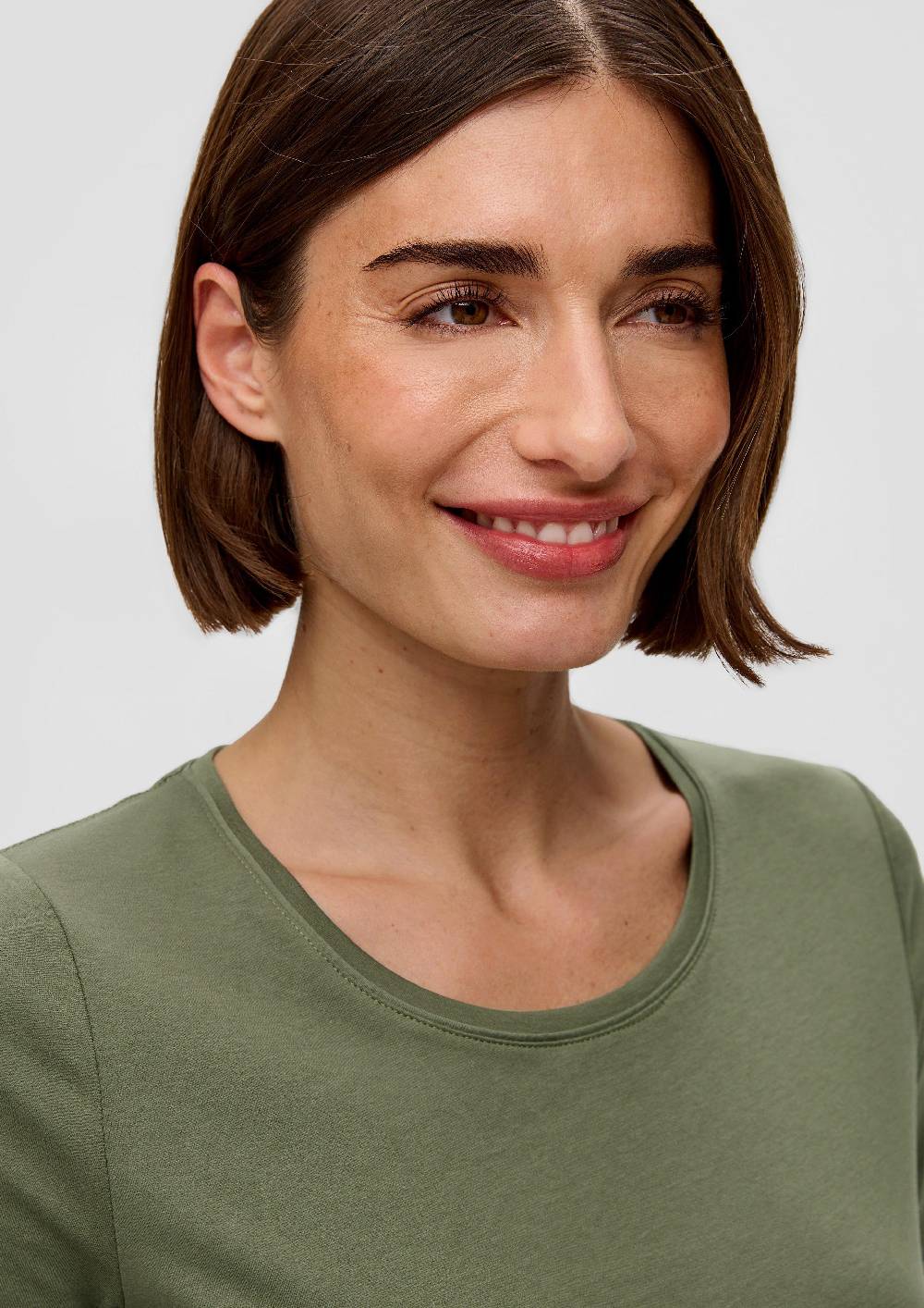 S.Oliver Jerseyshirt Mit Rundhalsausschnitt