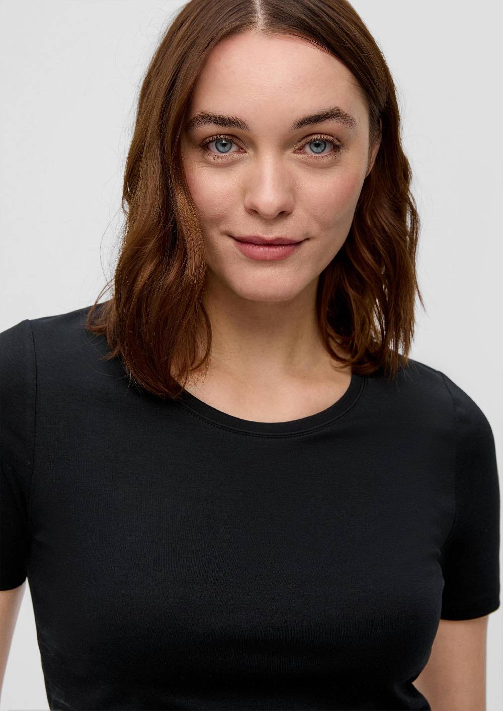 S.Oliver Jerseyshirt Mit Rundhalsausschnitt