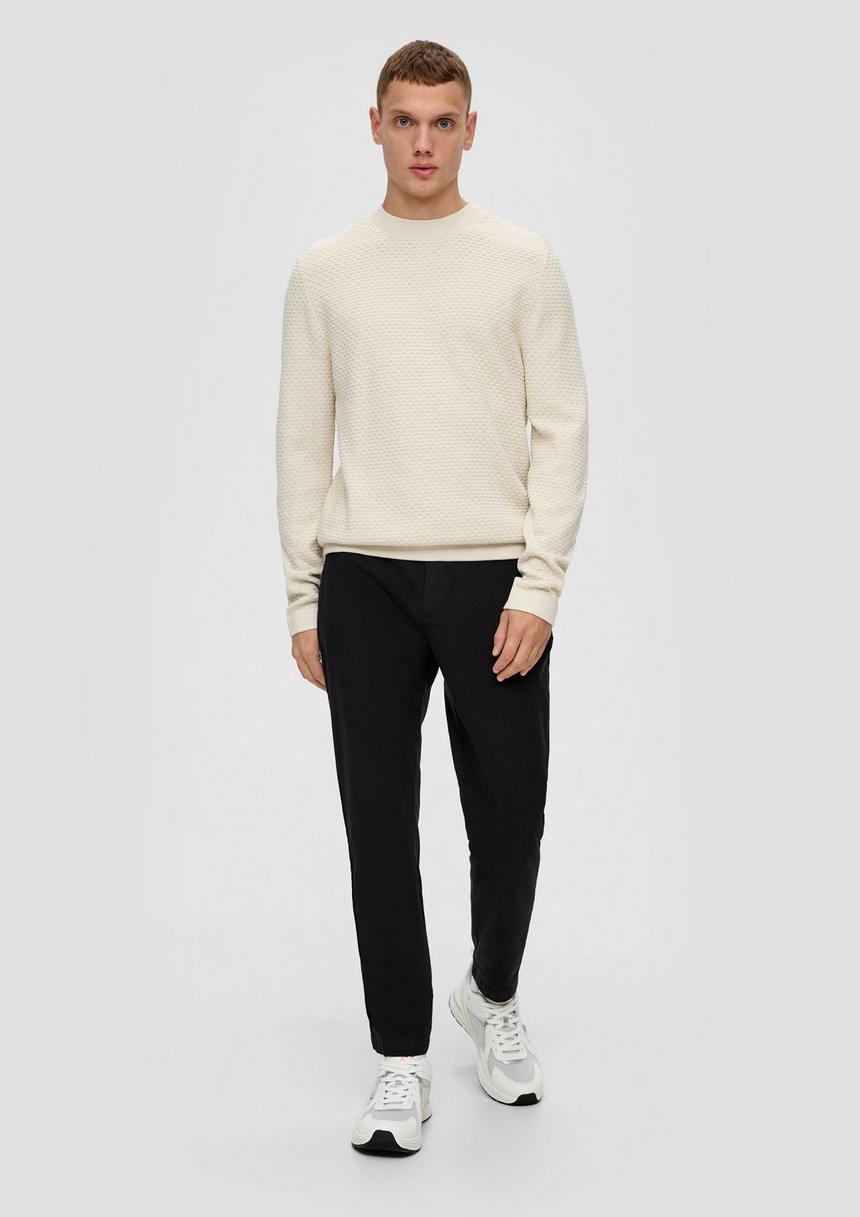 S.Oliver Jogger: Twill-Hose Im Regular Fit