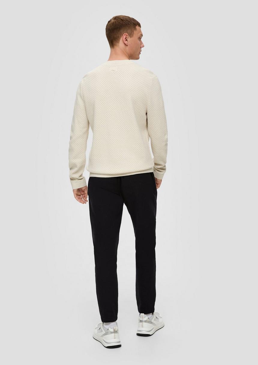 S.Oliver Jogger: Twill-Hose Im Regular Fit