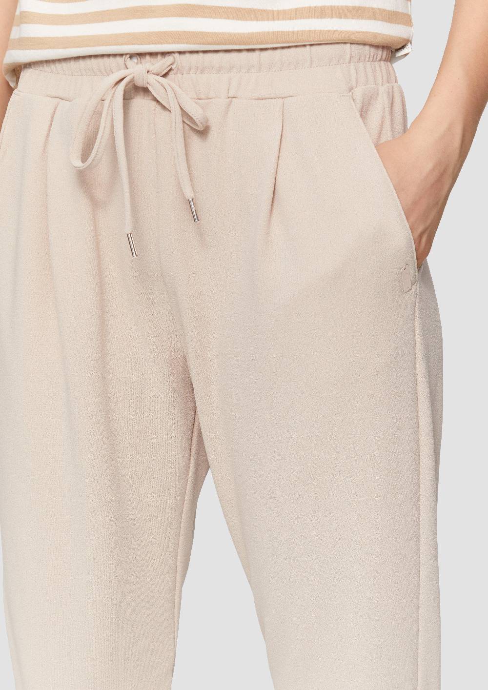 S.Oliver Jogpants Aus Interlock-Crêpe