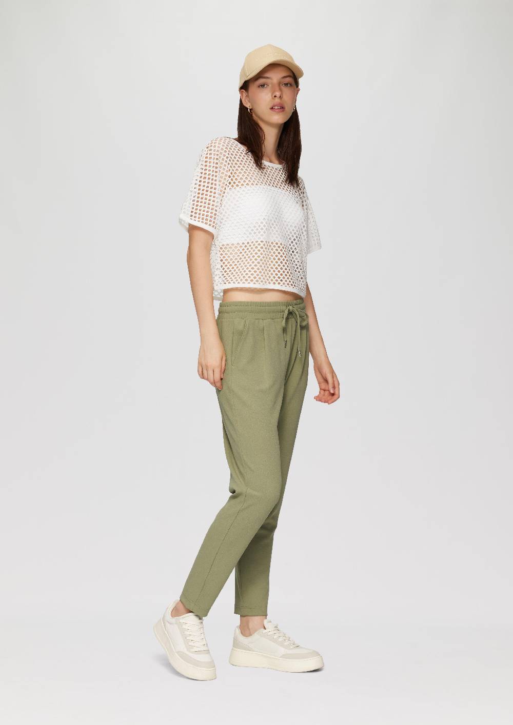S.Oliver Jogpants Aus Interlock-Crêpe
