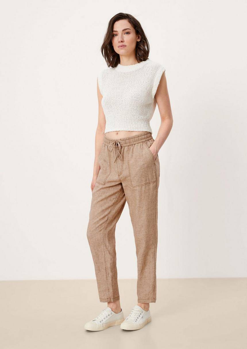 S.Oliver Jogpants Aus Leinen