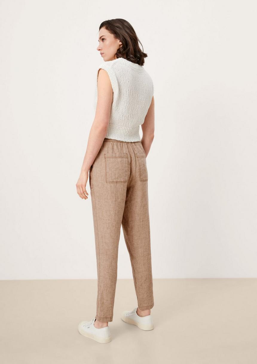 S.Oliver Jogpants Aus Leinen