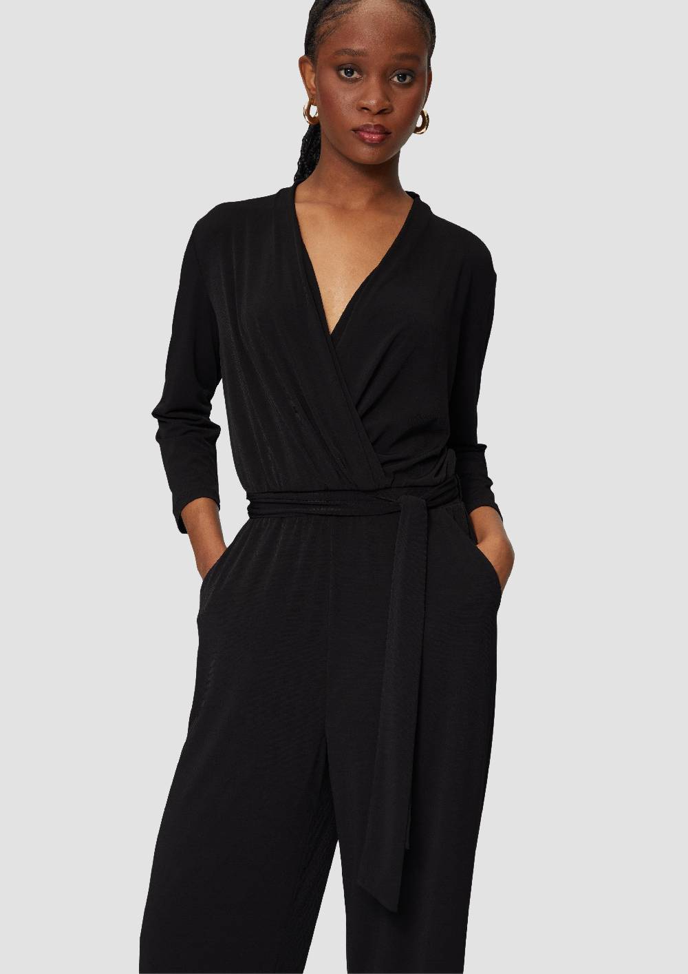 S.Oliver Jumpsuit In Wickel-Optik