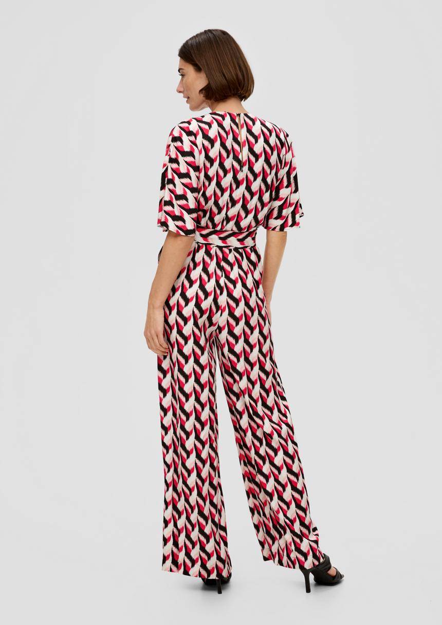 S.Oliver Jumpsuit Mit Bindedetail