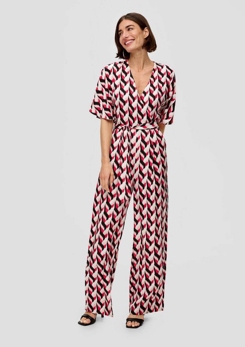S.Oliver Jumpsuit mit Bindedetail