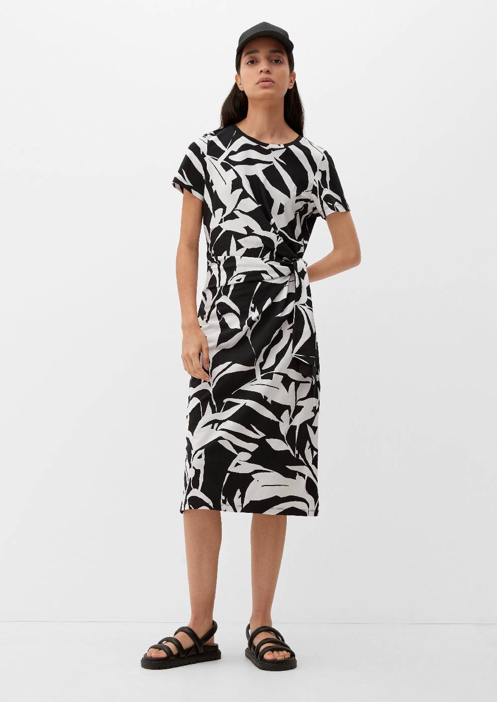 S.Oliver Kappe Aus Leinenmix