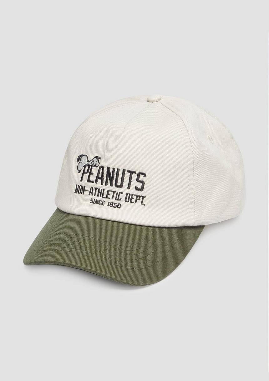 S.Oliver Kappe Mit Peanuts®-Stickerei