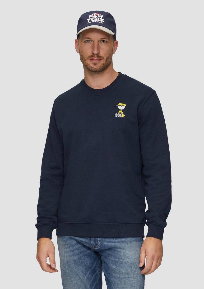 S.Oliver Kappe Mit Peanuts®-Stickerei