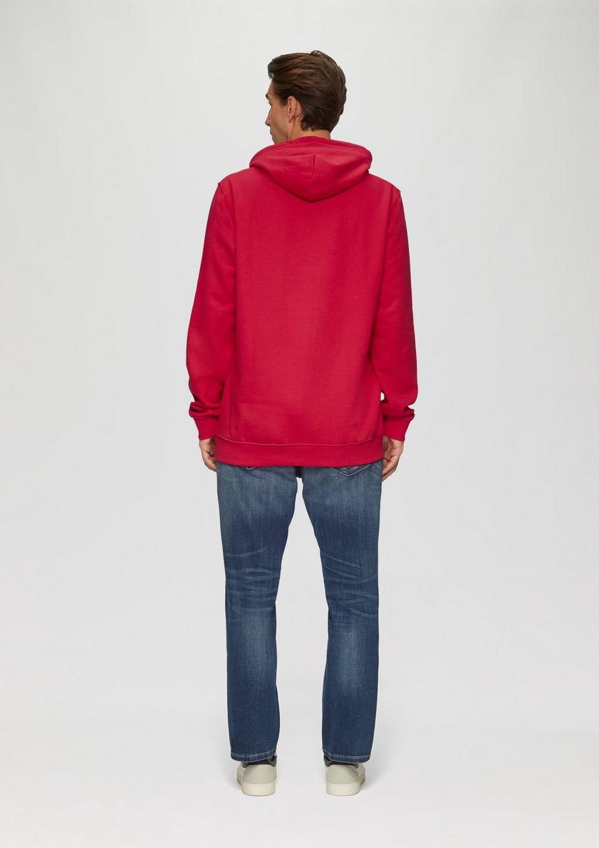 S.Oliver Kapuzen-Sweatshirt Mit Logo-Print