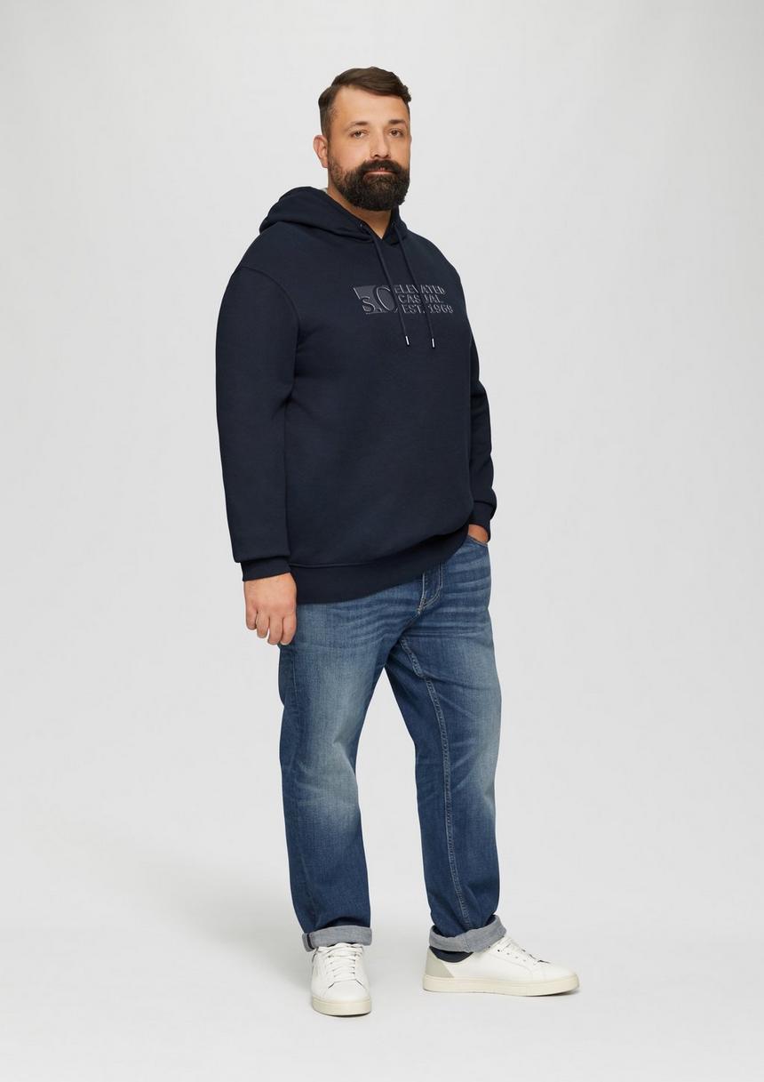 S.Oliver Kapuzen-Sweatshirt Mit Logo-Print
