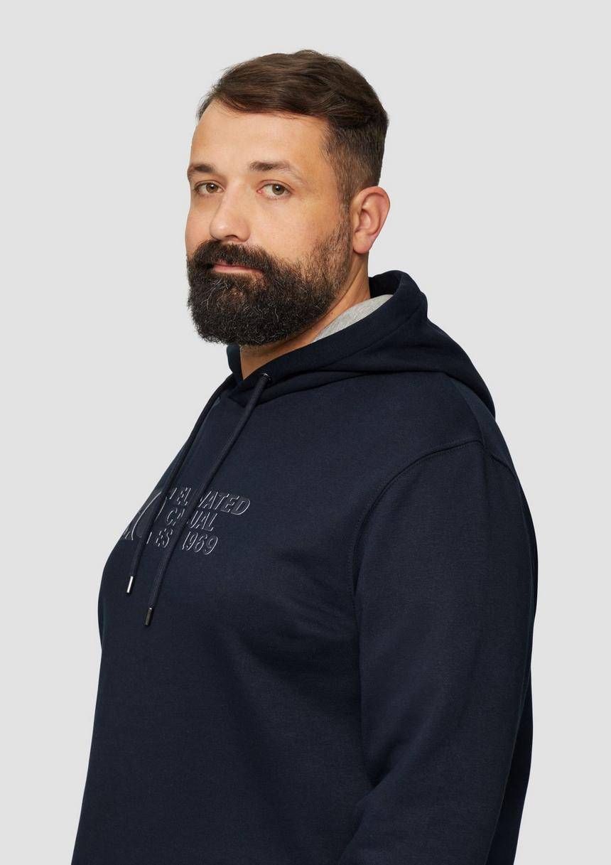S.Oliver Kapuzen-Sweatshirt Mit Logo-Print