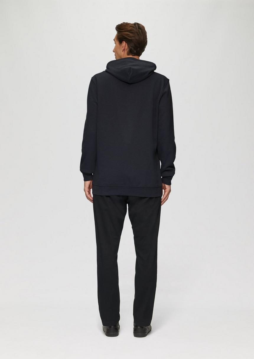 S.Oliver Kapuzen-Sweatshirt Mit Logo-Print