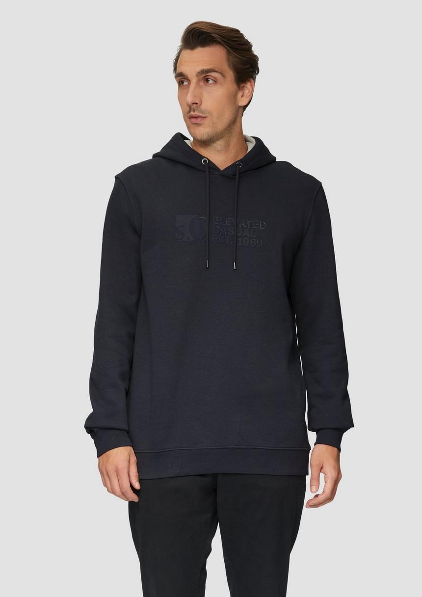 S.Oliver Kapuzen-Sweatshirt mit Logo-Print