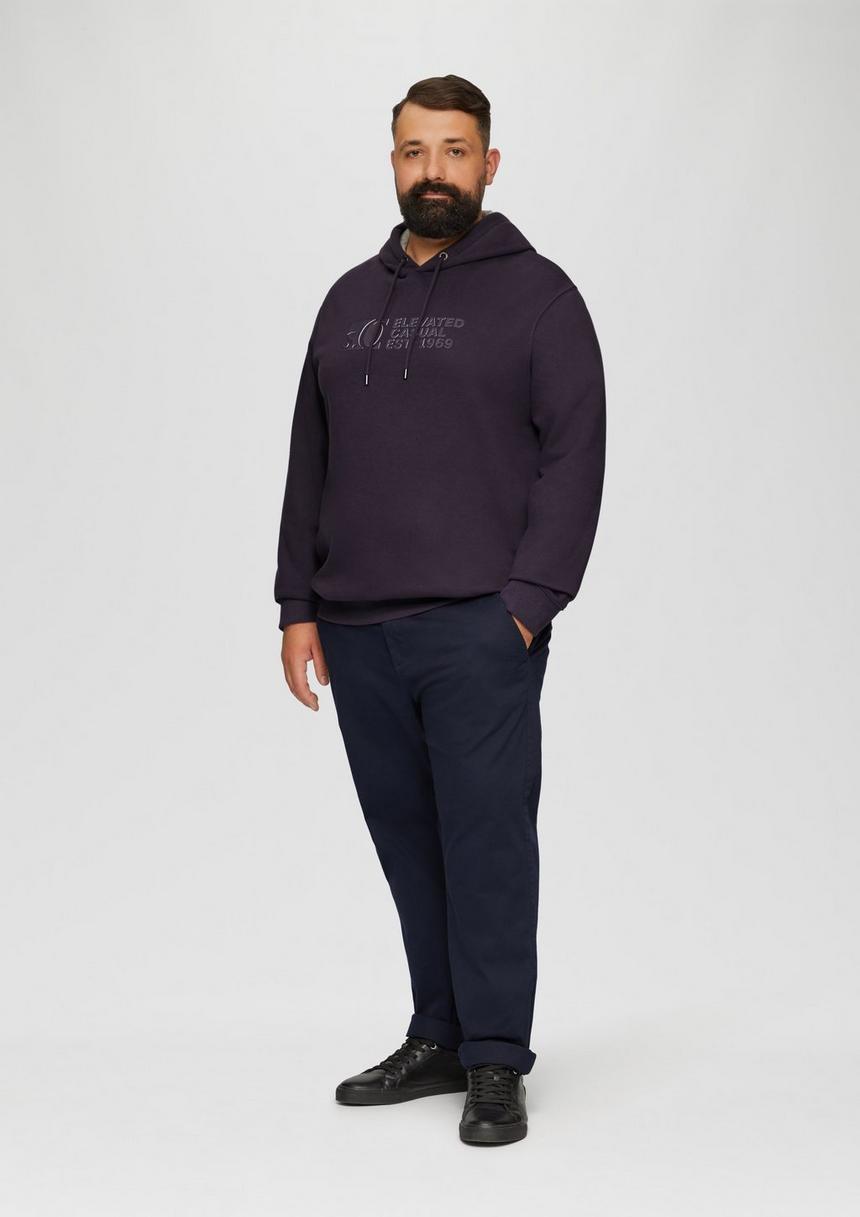 S.Oliver Kapuzen-Sweatshirt Mit Logo-Print