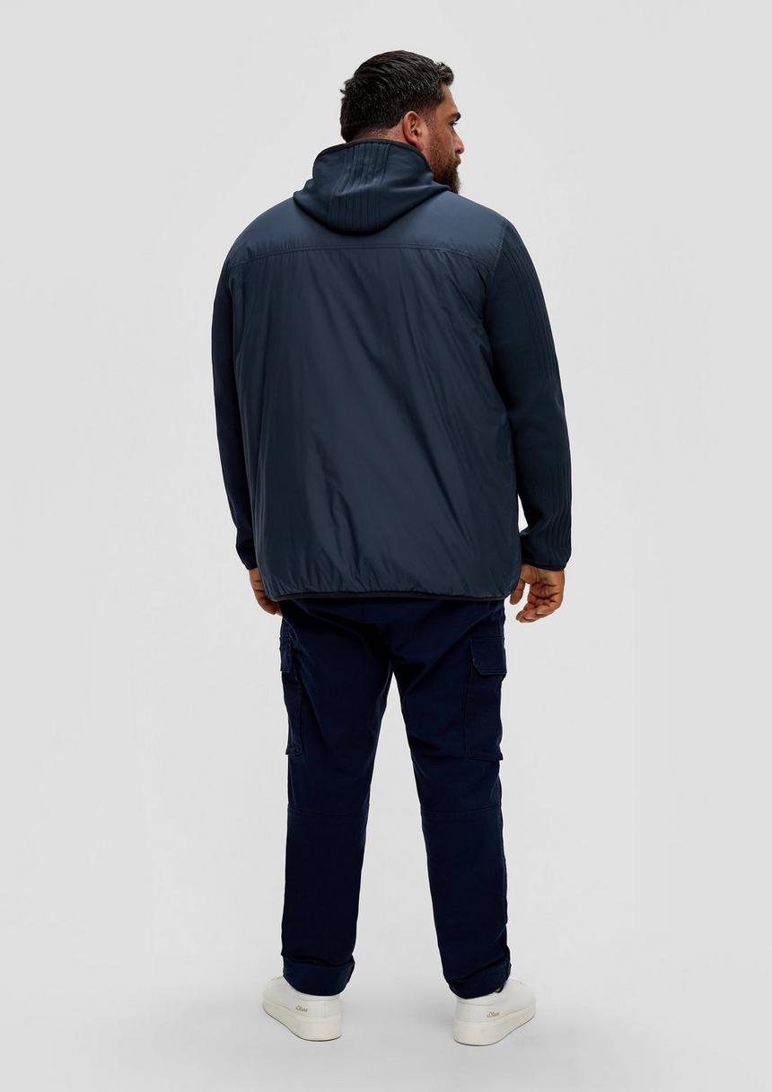 S.Oliver Kapuzenjacke Im Fabricmix