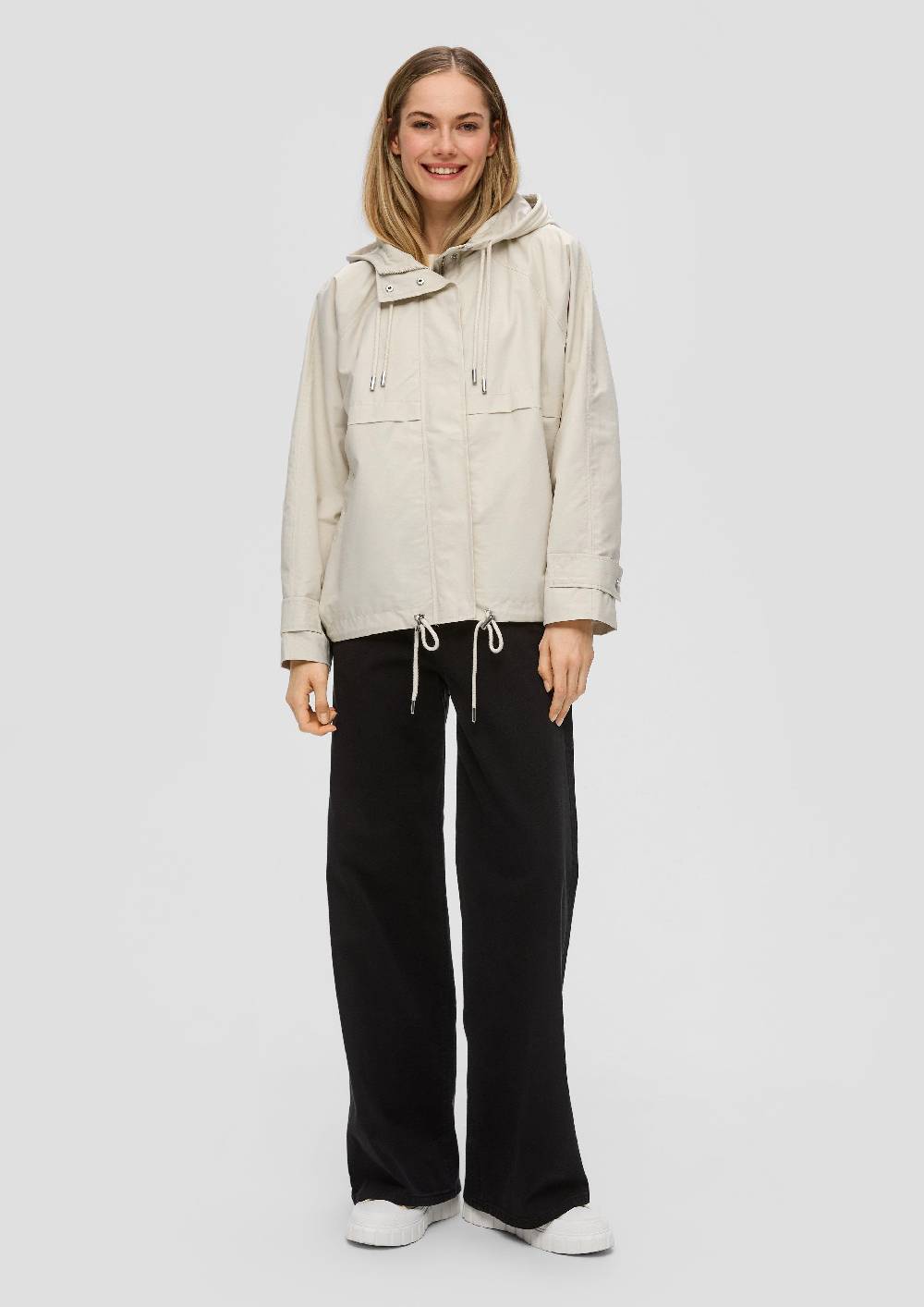 S.Oliver Kapuzenjacke Mit Garment Wash