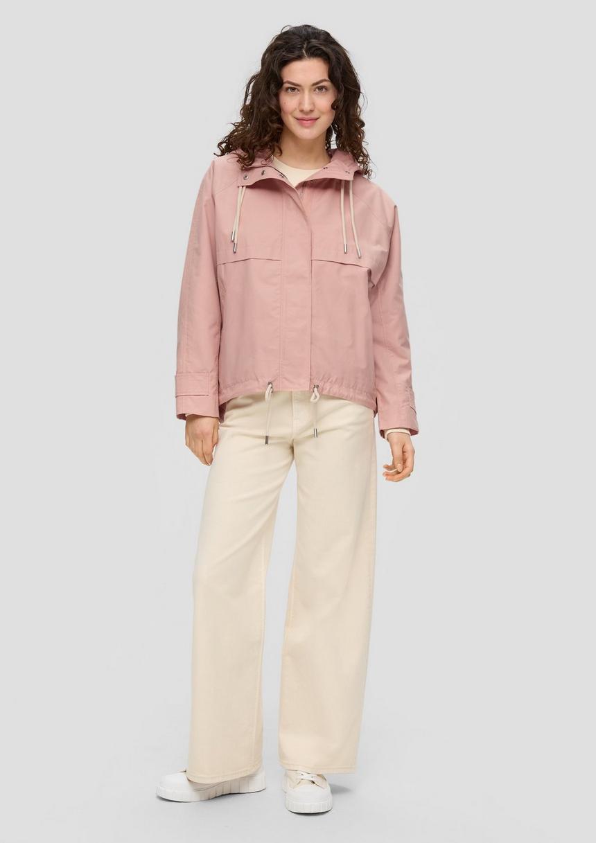 S.Oliver Kapuzenjacke Mit Garment Wash
