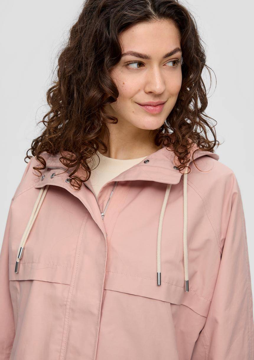S.Oliver Kapuzenjacke Mit Garment Wash