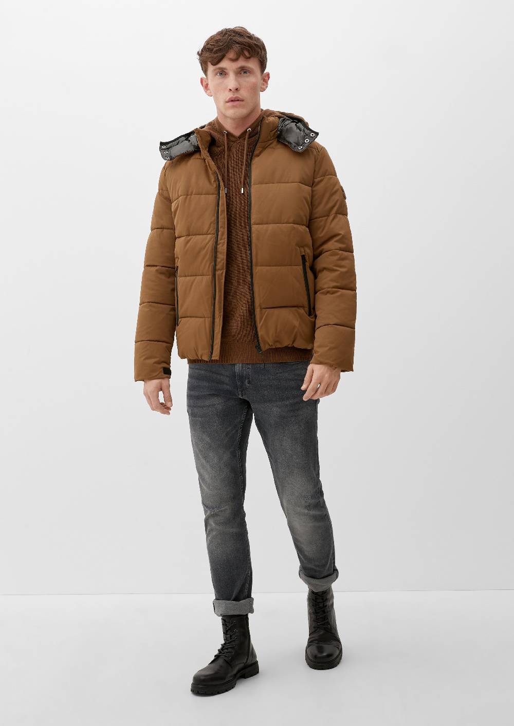 S.Oliver Kapuzenjacke Mit Steppung