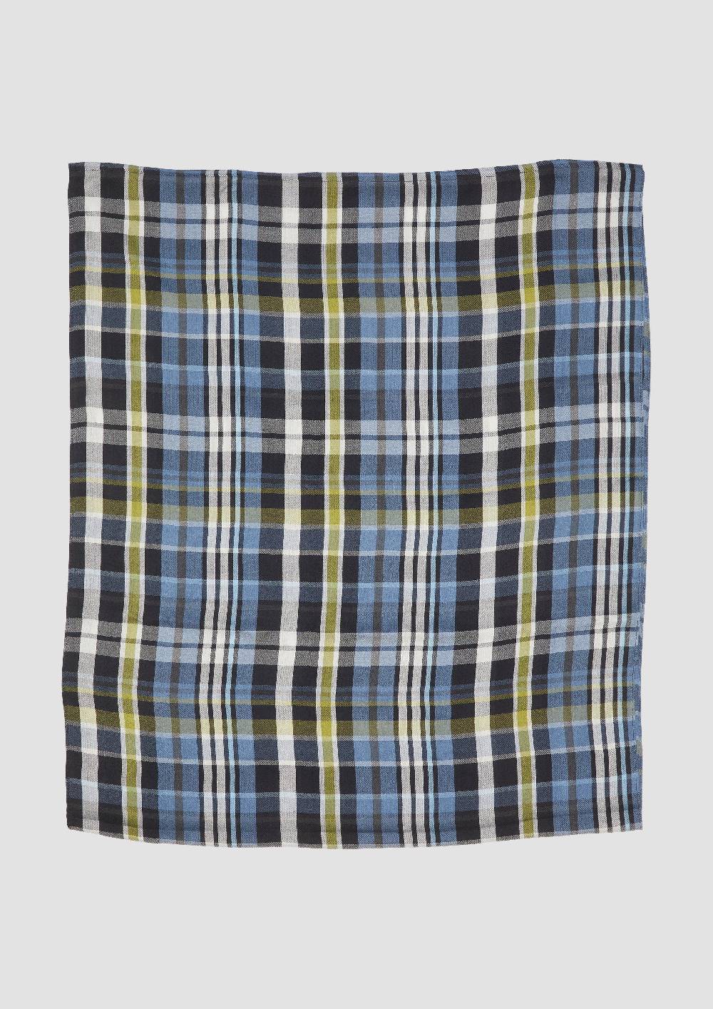 S.Oliver Karierter Loop-Schal Aus Modalmix