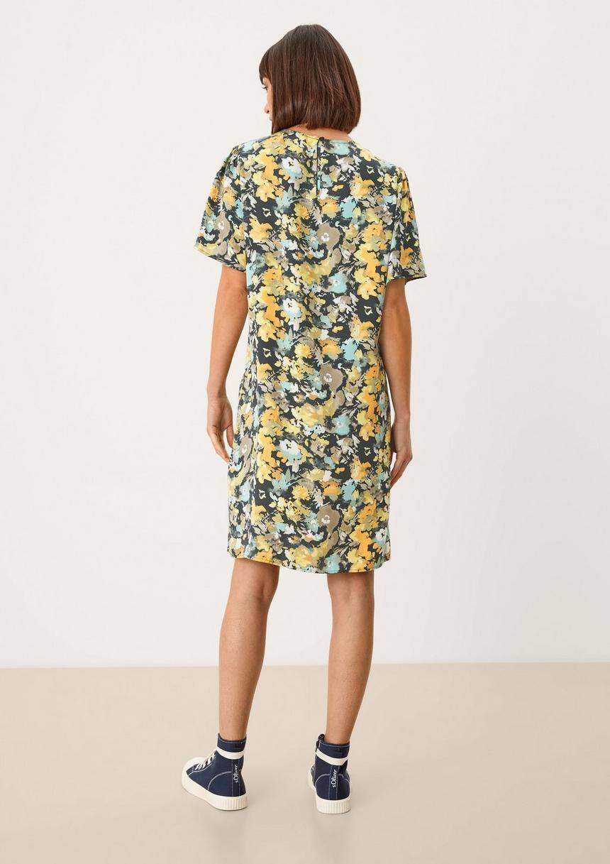 S.Oliver Kleid Mit Alloverprint