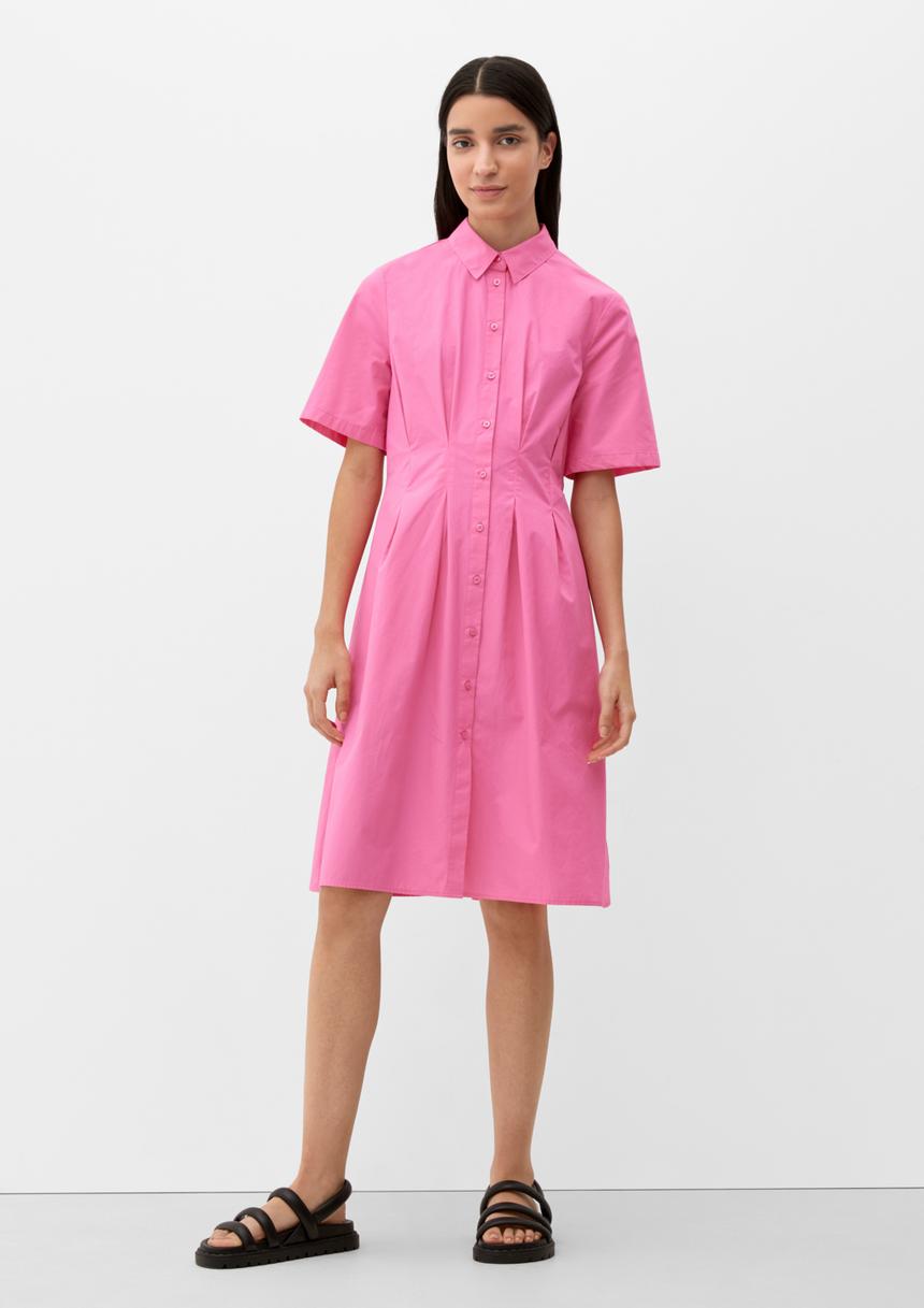 S.Oliver Kleid Mit Kellerfalten