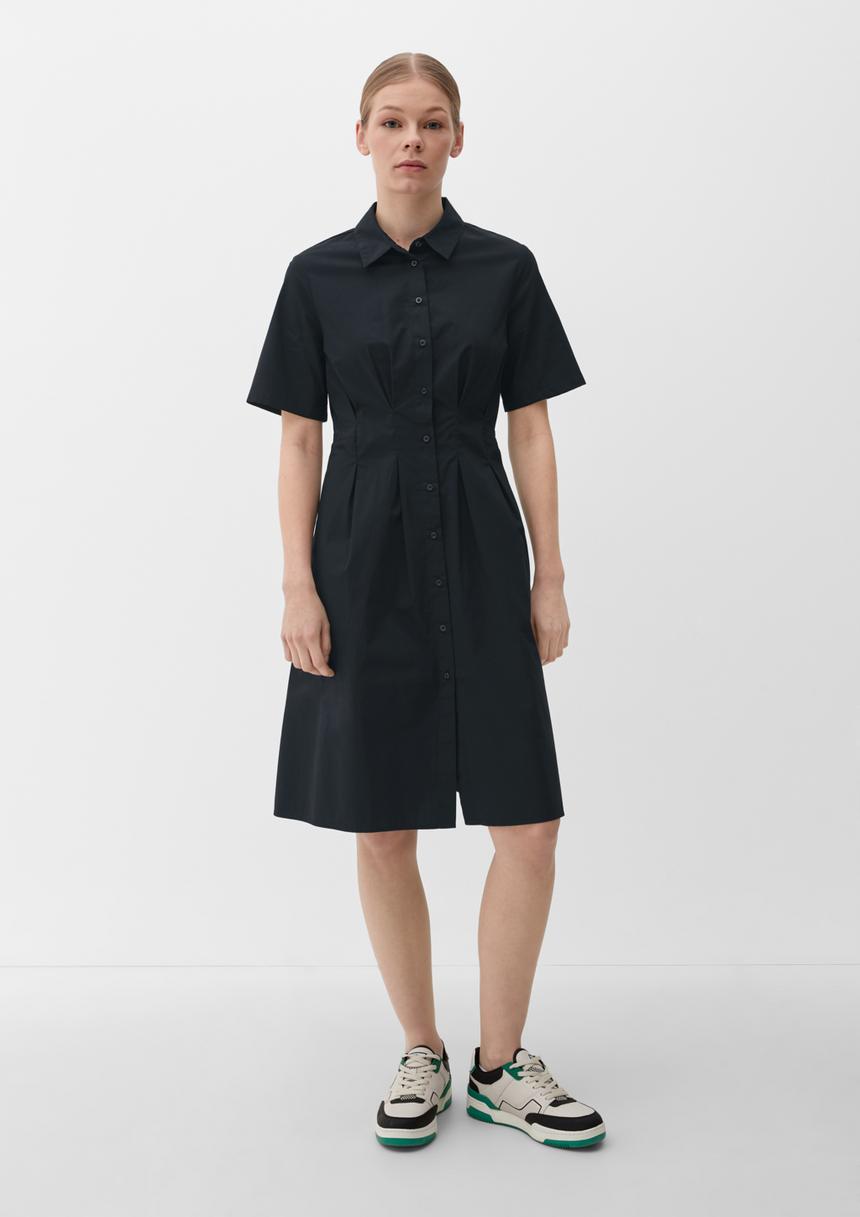 S.Oliver Kleid Mit Kellerfalten