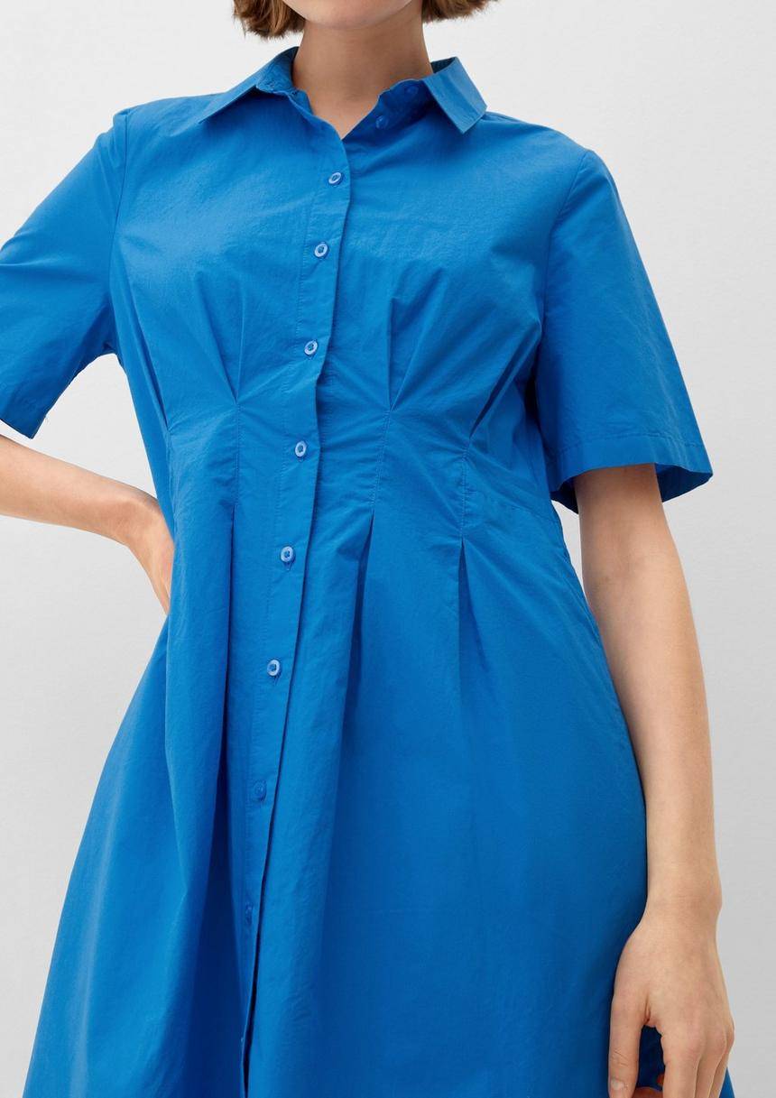 S.Oliver Kleid Mit Kellerfalten