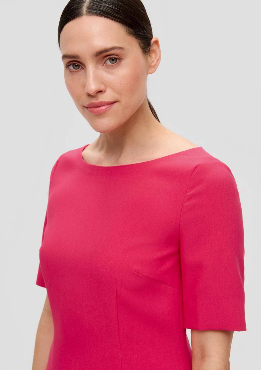 S.Oliver Kleid Mit U-Boot-Ausschnitt