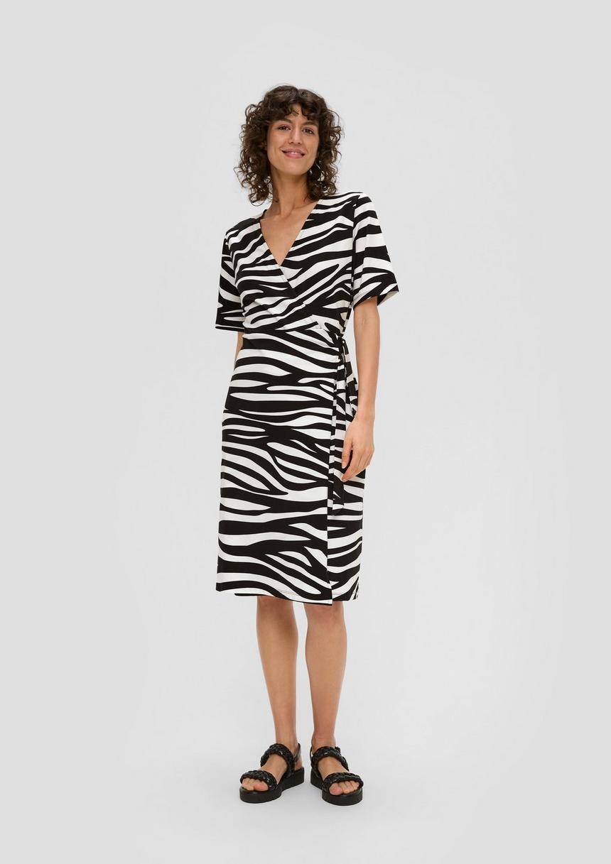 S.Oliver Kleid Mit V-Ausschnitt