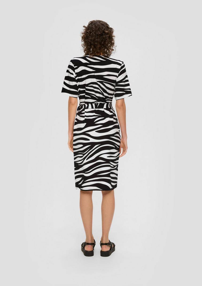 S.Oliver Kleid Mit V-Ausschnitt