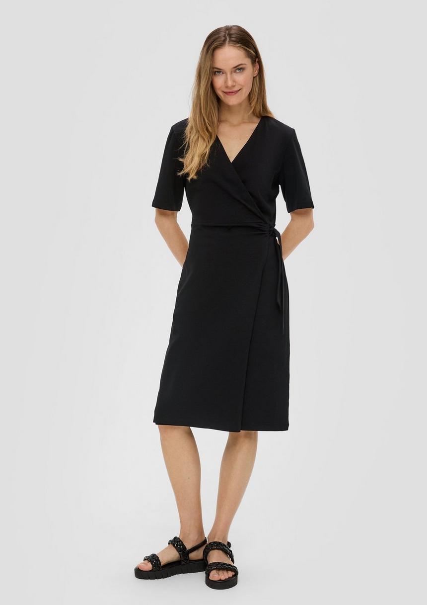 S.Oliver Kleid Mit V-Ausschnitt