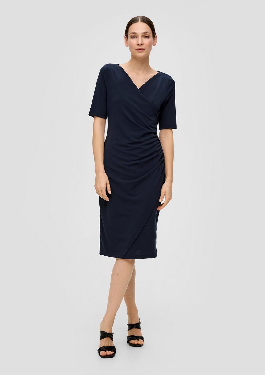 S.Oliver Kleid Mit Wickel-Effekt