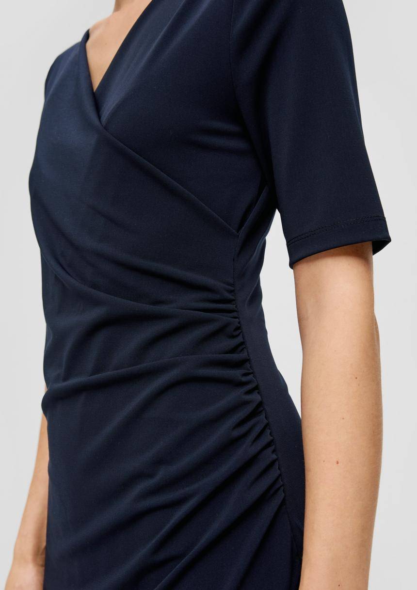 S.Oliver Kleid Mit Wickel-Effekt