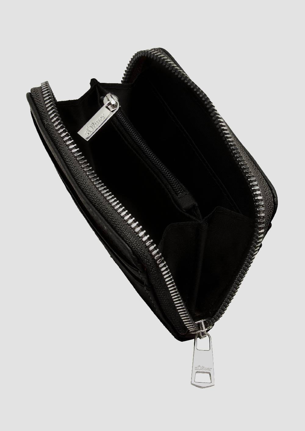 S.Oliver Kleines Portemonnaie Mit Reißverschluss