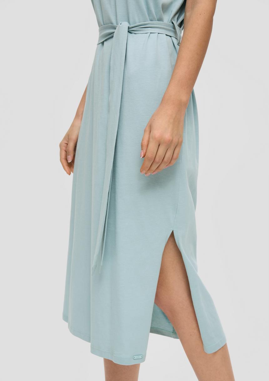 S.Oliver Kurzarm-Kleid Aus Jersey