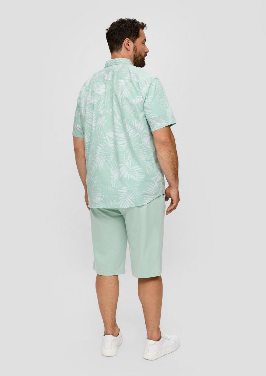 S.Oliver Kurzarmhemd Im Slim-Fit